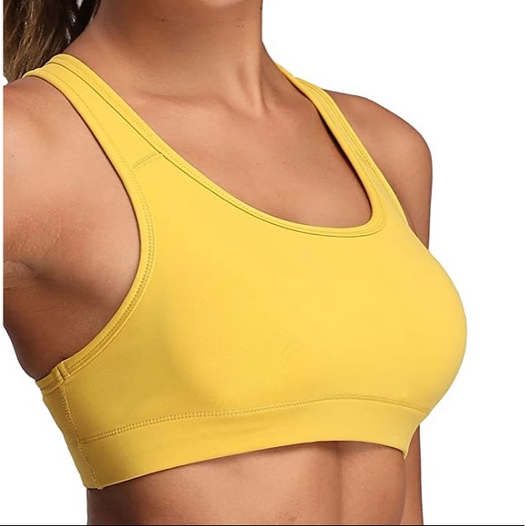 Oalka Other - Oalka Mustard Yellow Racerback Sports Bra.  Size Small. EUC